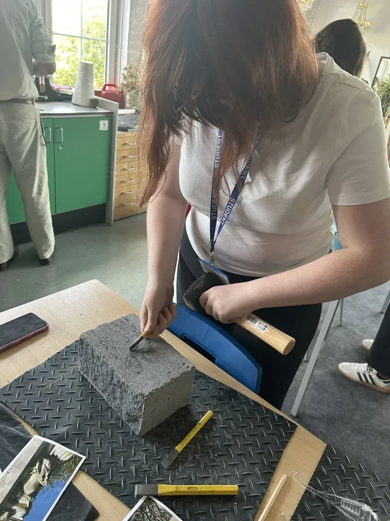 stone carving workshop