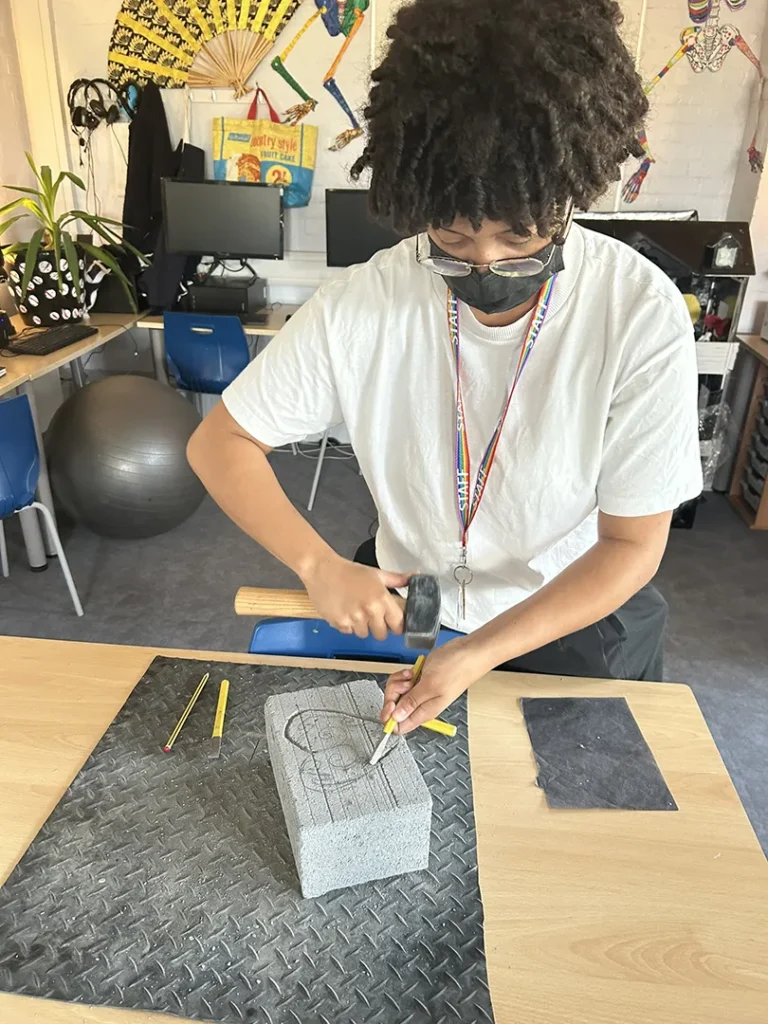 stone carving workshop