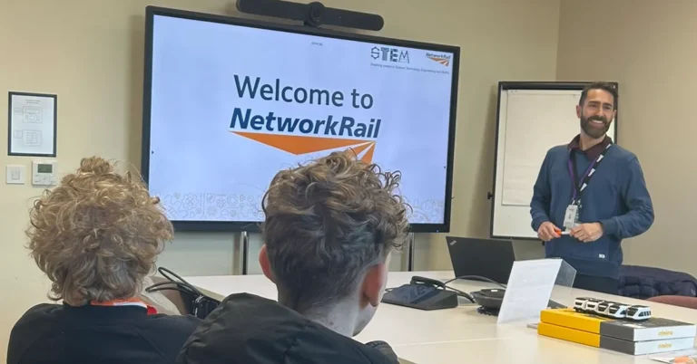 network rail careers stem newhaven school