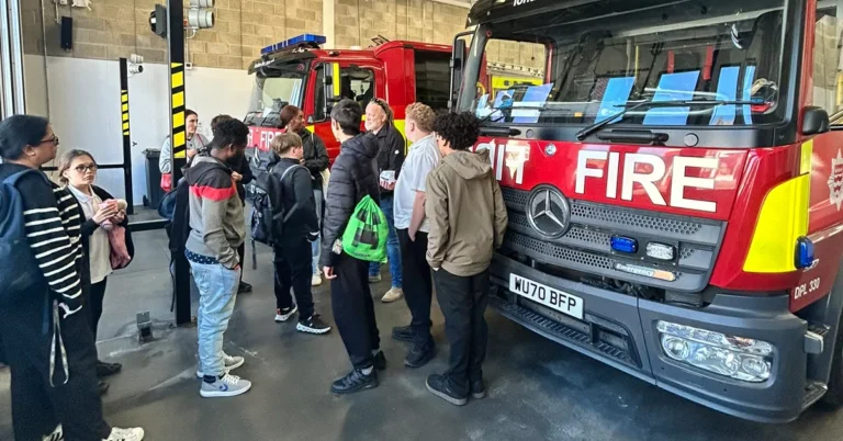 newhaven school plumstead fire station visit